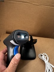Solux Wireless Barcode Scanner Handheld 2D QR Code Reader POS USB Dock Kit