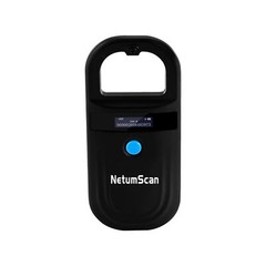 NetumScan Upgraded Pet Microchip Reader Scanner, 256 Data Storage Animal Tag …