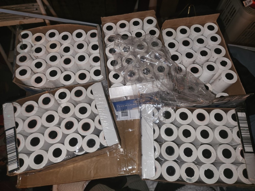 233 Thermal Paper Receipt Rolls 2-1/4&Prime; X 50&prime; POS Cash Register BPA Free New