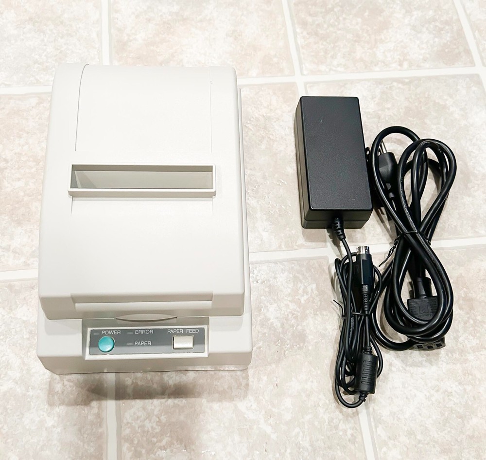 EPSON TM-T85 Serial Receipt Printer (M116A) – WORKING – WITH POWER CABLE