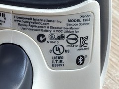 3 Honeywell Xenon 1902HHDWireless Barcode Scanner w/Charging Base /JUA3735