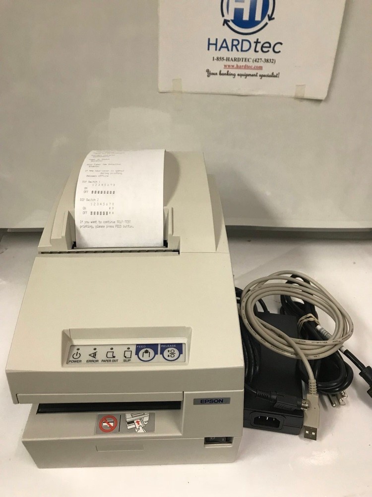 Epson TM-U675 M146A White POS Receipt Printer USB – Fully refurbished