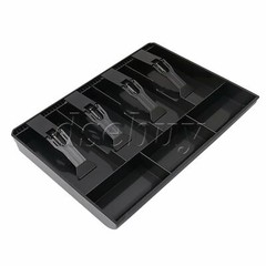6PCS Coin And Bills Tray Cash Drawer Case Replace 4 Bills 3 Coins Storage Box