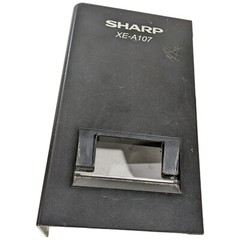 Sharp XE-A107 Cash Register Receipt Cover Part Only (Broken Snap)