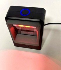 Lot of 4 alacrity MJ-8200 Desktop 2D Barcode Scanner QR Omnidirectional USB