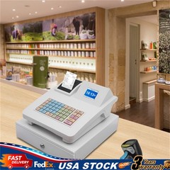 Electronic Cash Register Pos System Supermarket Bar Retail Shop with Cash Drawer