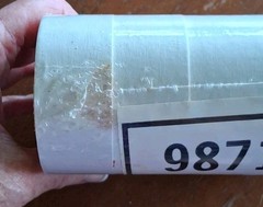 2 Sets Of 10 Pack Vintage Cash Register Paper No. 9871 28mm 1 Inch. Couple Stain