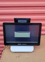 Micros Oracle Workstation 6 (650) W/ STAND Windows 10[ NO POWER CABLE ] NO HHD