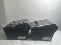 Lot Of 2 Epson TM-T88IV M129H Serial Thermal Printer / No Power Supply