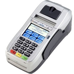 FIRST DATA FD130 CREDIT CARD TERMINAL w/ POWER SUPPLY
