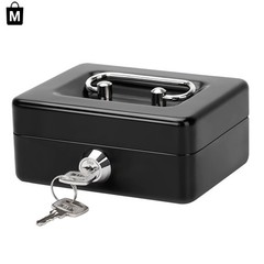 Portable X-Small Lock Box for Cash & Medication – Durable Steel Construction