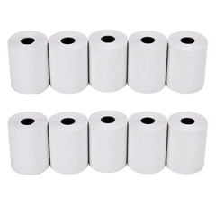 3 1/8 Thermal Paper 10 Rolls for POS Cash Register Receipt Paper Roll 1-Ply B…