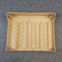 Lot of 2 Vintage Countex II Coin Sorting Trays MMF Industries Bank Teller Sorter