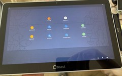 Toast Flex TT200 POS 14” Point Of Sale System w/ Power Cord, Mount & Card Reader