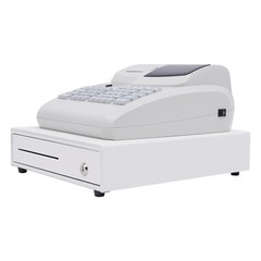 Electronic Cash Register Drawer Box w/ Key LED Display for Retail Restaurant POS