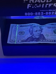 UVeritech UV-16 FRAUD FIGHTER Counterfeit Detection Scanner