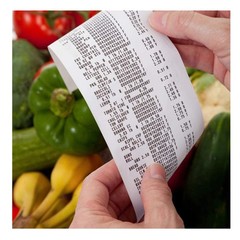 OausTect 2 1/4 x 85 Thermal Paper Rolls, Thermal Receipt Printer Paper for Credi