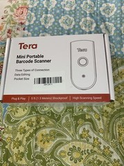 Tera 1100L Black Mini Handheld Portable Shockproof High Speed Barcode Scanner 5V
