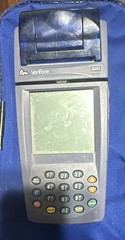 VeriFone NURIT 8020 Wireless Credit Card Terminal POS Reader Blue 8020US11E01