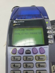 verifone omni 3750 No Power Supply