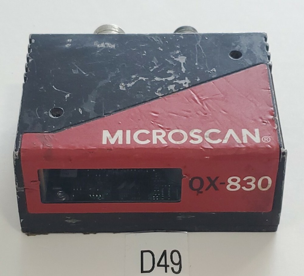 *PREOWNED* Microscan FIS-0830-1005G Bar Code Scanner QX-830 10-28V + Warranty!