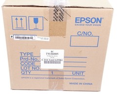 Epson TM-H6000V Hybrid Printer; USB Power / Ethernet, Knife/ MICR. Endorser, New