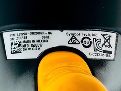 Symbol Motorola LS2208 Laser Barcode Scanner Reader w/USB Cable FULLY TESTED🔥