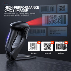 TMSL-56CR Bluetooth Barcode Scanner with USB Cradle & Data Parsing License
