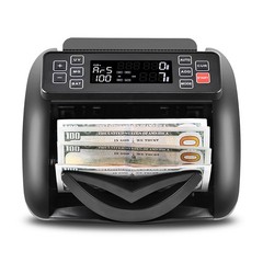 Auto Money Bill Counter Counting Machine UV MG IR Detector Digital Display