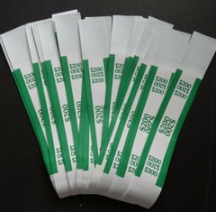 50 – Green $200 Cash Money Self-Sealing Straps Currency Bands