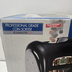 RollMaster CLXX Professional Grade Digital Coin Sorter # 7500