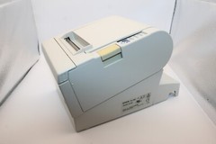 Epson TM-T88III M129C White USB POS Thermal Receipt Printer w/ Power Cord TESTED