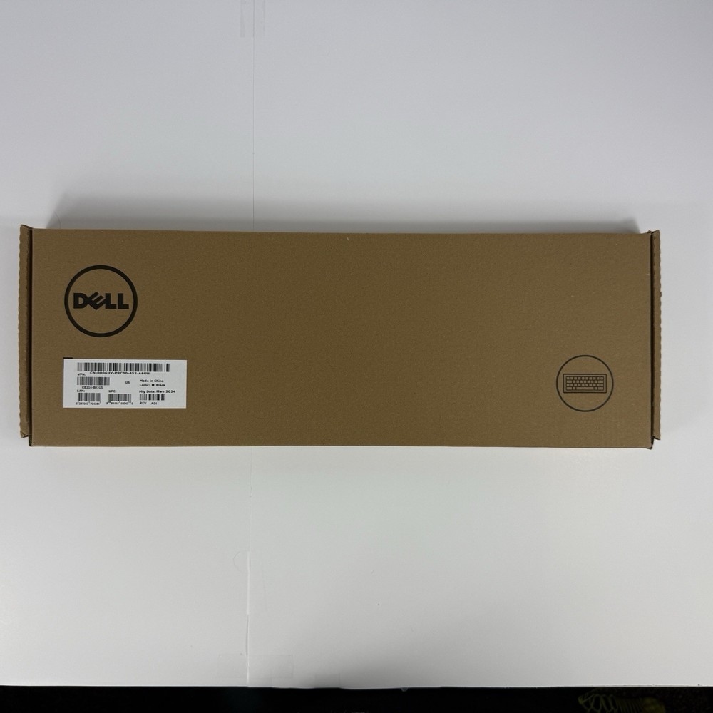 Dell KB216 Wired Multimedia USB Keyboard Black New