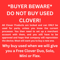 FREE Clover Flex 3 POS Handheld Wireless *VERY IMPORTANT TO READ DESCRIPTION*