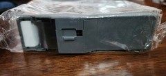 (2) Brother 24 mm 1 inch Black On White Ribbons. New In Package (No Box).