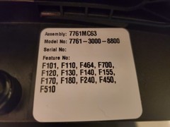 NCR 7761-3000-8800 POS 15&Prime; Touchscreen Terminal Celeron N3160 1.6GHZ 4GB 223HD