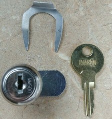 M-S MM500 Cash Drawer Lock & Key Fits MS EP-127, EP-125 & NCR POS Registers