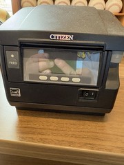 Used Citizen CT-S851 Thermal POS Receipt Printer in good working condition.