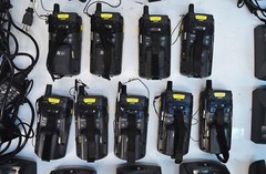 Lot of 9 Symbol Motorola MC7596-PZCSKQWA9WR Mobile Computer Scanner 2D/1D