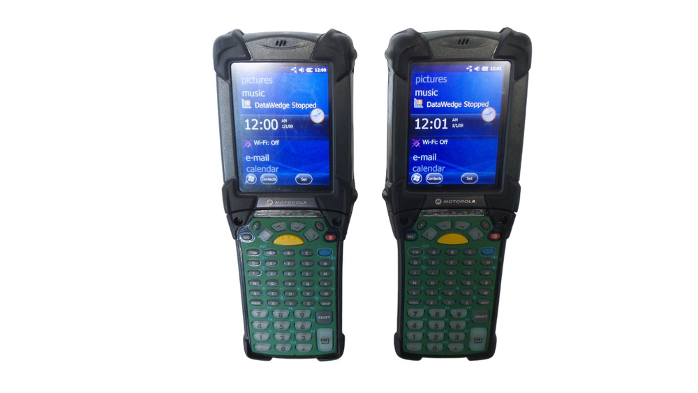 LOT 2 Motorola MC9190-G90SWEQA660 Wireless Barcode Scanner – Free shipping