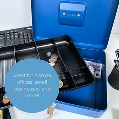 6&Prime; Cash Box Blue