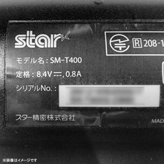 Star Micronics SM-T400i Mobile Bluetooth Thermal Printer 4inch iOS iPad Used