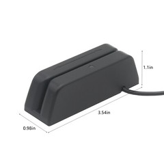 3 tracks magnetic stripe card reader USB
