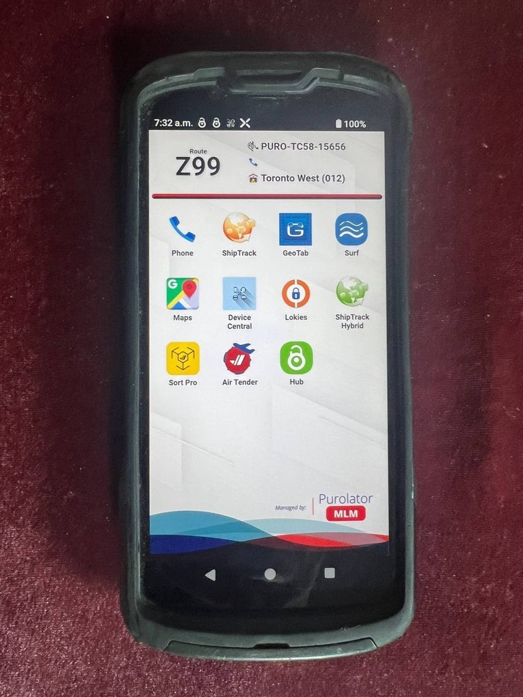 Zebra TC58 Android Barcode Scanner 2D/1D/QR with Battery