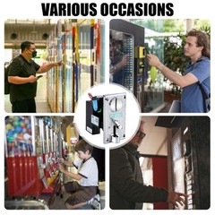 Secure Metal Panel Coin Validator Anti Thefts Durability For Game Venues