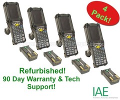 Refurbished Motorola MC9090-GJ0HBEGA2WR MC9090-G 1D Long Range CE5.0 -4 Pack
