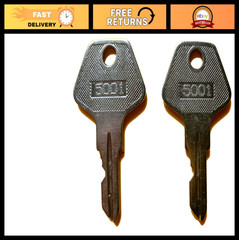 5001 Cash Drawer Key for M-S, Star, EchoPOS & More – Universal POS Accessory