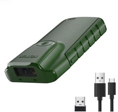 NETUM E740 Mini Barcode Scanner, NEW DARK GREEN🟢