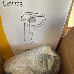 Zebra DS2278 Barcode Scanner Wireless Kit Cradle and Charging Cable Brand New