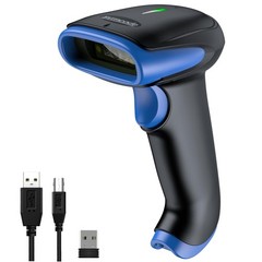 Symcode Wireless Bluetooth Barcode Scanner,3-in-1 Bluetooth & USB Wired & 2.4G W